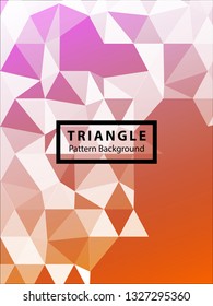 Abstract vector triangle background for use in design in eps 10  Applicable for design cover, presentation, invitation, flyer, annual report, poster and business card, desing packaging – Vector