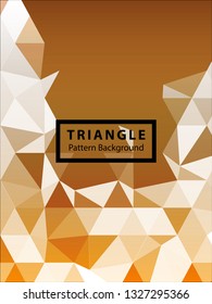 Abstract vector triangle background for use in design in eps 10  Applicable for design cover, presentation, invitation, flyer, annual report, poster and business card, desing packaging – Vector