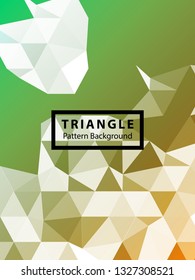 Abstract vector triangle background for use in design in eps 10  Applicable for design cover, presentation, invitation, flyer, annual report, poster and business card, desing packaging – Vector