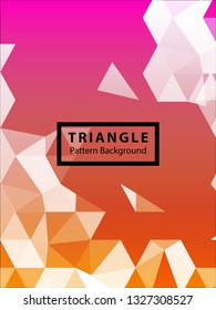 Abstract vector triangle background for use in design in eps 10  Applicable for design cover, presentation, invitation, flyer, annual report, poster and business card, desing packaging – Vector