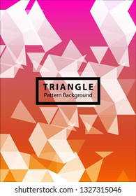 Abstract vector triangle background for use in design in eps 10  Applicable for design cover, presentation, invitation, flyer, annual report, poster and business card, desing packaging – Vector