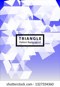 Abstract vector triangle background for use in design in eps 10  Applicable for design cover, presentation, invitation, flyer, annual report, poster and business card, desing packaging – Vector
