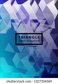 Abstract vector triangle background for use in design in eps 10  Applicable for design cover, presentation, invitation, flyer, annual report, poster and business card, desing packaging – Vector