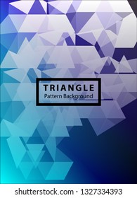 Abstract vector triangle background for use in design in eps 10  Applicable for design cover, presentation, invitation, flyer, annual report, poster and business card, desing packaging – Vector