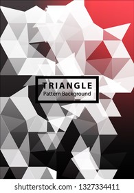 Abstract vector triangle background for use in design in eps 10  Applicable for design cover, presentation, invitation, flyer, annual report, poster and business card, desing packaging – Vector