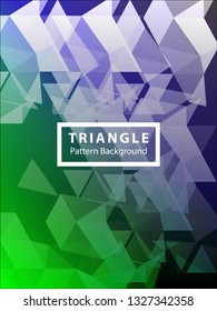 Abstract vector triangle background for use in design in eps 10  Applicable for design cover, presentation, invitation, flyer, annual report, poster and business card, desing packaging – Vector