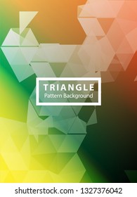 Abstract vector triangle background for use in design in eps 10  Applicable for design cover, presentation, invitation, flyer, annual report, poster and business card, desing packaging – Vector