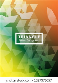Abstract vector triangle background for use in design in eps 10  Applicable for design cover, presentation, invitation, flyer, annual report, poster and business card, desing packaging – Vector
