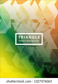 Abstract vector triangle background for use in design in eps 10  Applicable for design cover, presentation, invitation, flyer, annual report, poster and business card, desing packaging – Vector