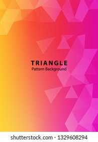 Abstract vector triangle background for use in design in eps 10  Applicable for design cover, presentation, invitation, flyer, annual report, poster and business card, desing packaging – Vector