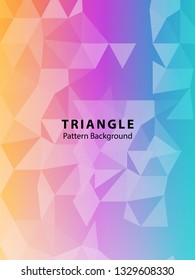 Abstract vector triangle background for use in design in eps 10  Applicable for design cover, presentation, invitation, flyer, annual report, poster and business card, desing packaging – Vector