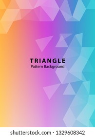 Abstract vector triangle background for use in design in eps 10  Applicable for design cover, presentation, invitation, flyer, annual report, poster and business card, desing packaging – Vector