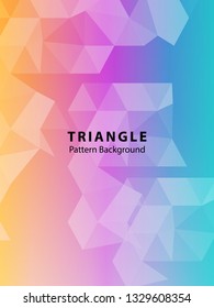 Abstract vector triangle background for use in design in eps 10  Applicable for design cover, presentation, invitation, flyer, annual report, poster and business card, desing packaging – Vector