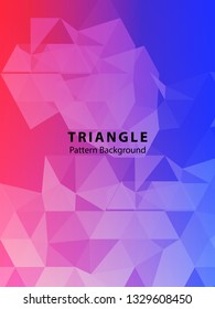 Abstract vector triangle background for use in design in eps 10  Applicable for design cover, presentation, invitation, flyer, annual report, poster and business card, desing packaging – Vector