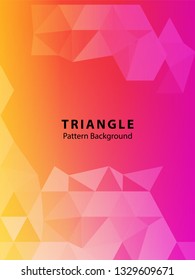 Abstract vector triangle background for use in design in eps 10  Applicable for design cover, presentation, invitation, flyer, annual report, poster and business card, desing packaging – Vector