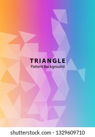 Abstract vector triangle background for use in design in eps 10  Applicable for design cover, presentation, invitation, flyer, annual report, poster and business card, desing packaging – Vector