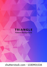 Abstract vector triangle background for use in design in eps 10  Applicable for design cover, presentation, invitation, flyer, annual report, poster and business card, design packaging – Vector