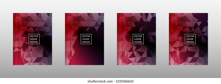 Abstract vector triangle background for use in design in eps 10 Applicable for design cover, presentation, invitation, flyer, annual report, poster and business card, desing packaging - Vector