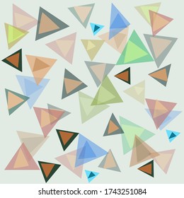 Abstract vector triangle geometric shape graphic white background. For brochures,flyers,magazine,business card,branding,banners, headers,book covers,notebooks,background,greeting cards,quotes,posters.