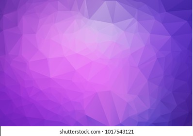 Abstract Vector triangle mosaic background with transparencies in dark colors