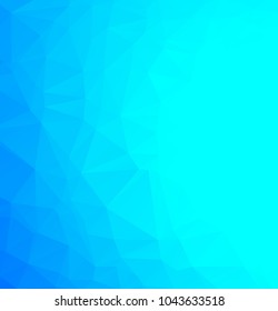 Abstract Vector triangle mosaic background with transparencies in dark colors