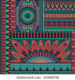 Origen étnico tribal vector abstracto
