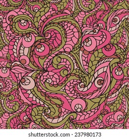 Abstract vector tribal ethnic background ,seamless  pattern.Multicolor ,cute color ornament.For fabrics ,Wallpaper ,background,wrapping paper,backdrop