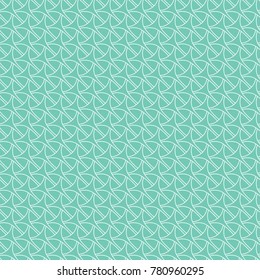 Abstract vector turquoise pattern