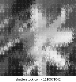 Abstract vector tweed texture background. Eccentric woven fabric texture. Black and white vector for paper packaging, textile design, covers. 

