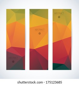 abstract vector upright banner partnership colourful abstraction scene technique pile multicolored splash performance fashionable site deal blue ripple clean set concept creative banner drop organizat