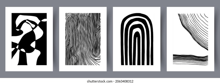 Resumen de fondo de arte de pared vectorial.