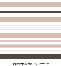 Abstract vector wallpaper with beautiful brown strips. Seamless colorful background