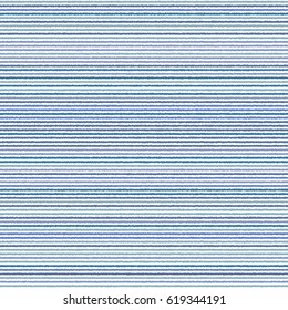 Abstract vector wallpaper with horizontal blue and white strips. Seamless colored background. Geometric pattern