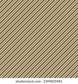 Abstract vector wallpaper with strips. Seamless colored background. Geometric modern pattern with diagonal gray and golden lines