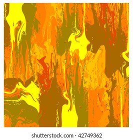 Abstract vector wallpaper in warm colors