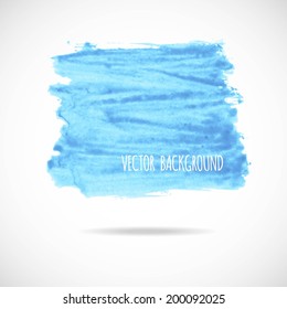 abstract vector watercolor background