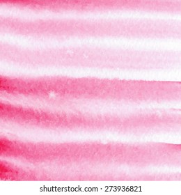  Abstract vector watercolor background. Hand painted grunge background. Pink watercolor banner.