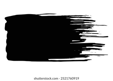 Pintura de aquarela vetorial abstrata. Elemento grunge isolado para design de papel. Manchas ou manchas de pincel de tinta no plano de fundo branco