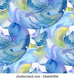 Abstract vector watercolor pattern with animal skin. Can be used for web pages, identity style, printing, invitations, banners, cards, leaflets. 