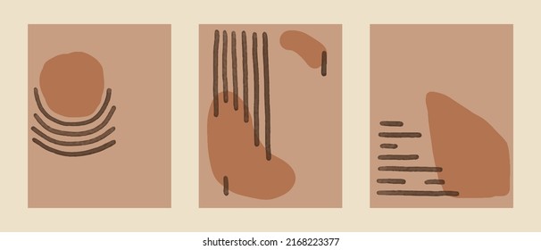 Abstract vector watercolor shapes in different colors. Creative color doodle art header set with different shapes and textures. Collage. vector illustration from different objects