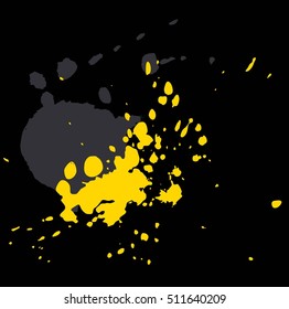 Abstract vector watercolor textured hand painted background