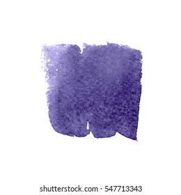 Abstract vector watercolor textured hand painted background. Grunge Vector Distressed Modern Textured Brush Stroke Dry