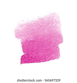 Abstract vector watercolor textured hand painted background. Grunge Vector Distressed Modern Textured Brush Stroke Dry