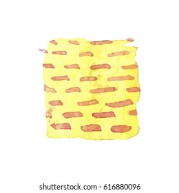 Abstract vector watercolor textured hand painted background
