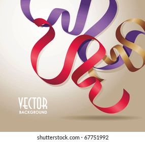 abstract vector wave