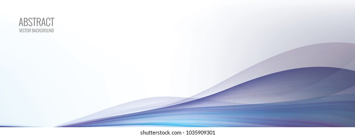 abstract vector wave background