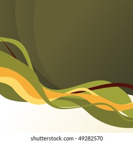 abstract vector wave background art