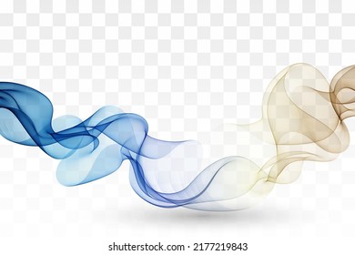 Resumen de fondo vectorial de onda vectorial, coloridas líneas onduladas. líneas ahumadas