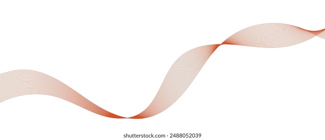 Abstract vector wave background. EPS10