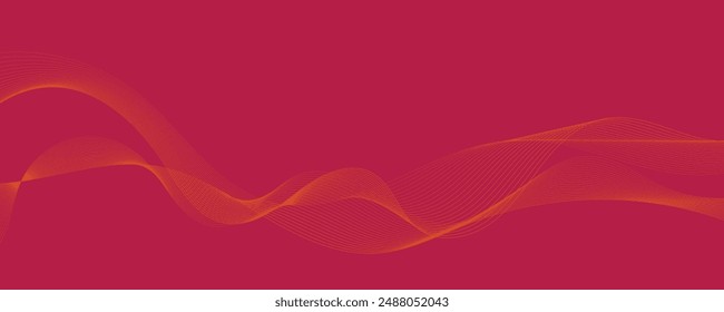 Abstract vector wave background. EPS10